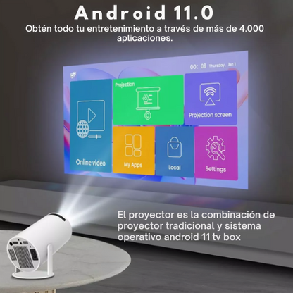 Proyector Led HY300 Tv Box Android