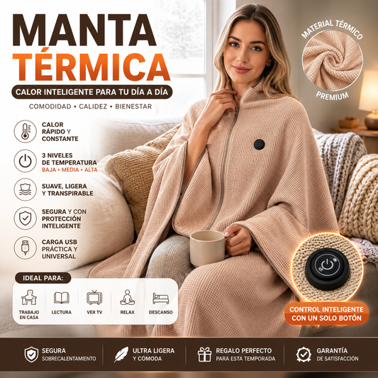 MANTA TÉRMICA USB