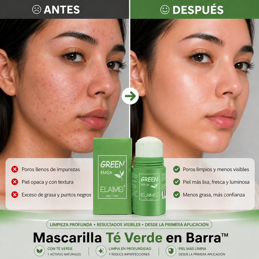 MASCARILLA TE VERDE EN BARRA