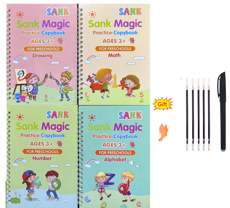 MAGIC MONTESSORI | SET CUADERNOS DE REFORZAMIENTO EDUCATIVO EFECTO 3D