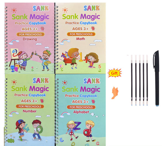 MAGIC MONTESSORI | SET CUADERNOS DE REFORZAMIENTO EDUCATIVO EFECTO 3D