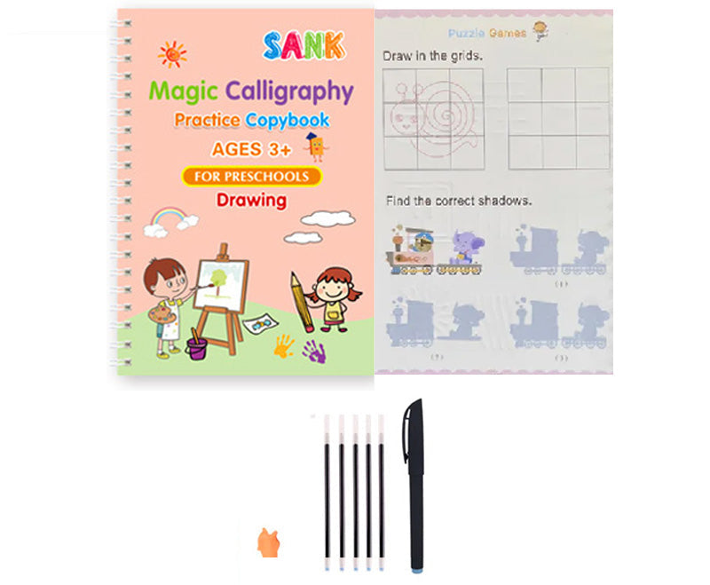 MAGIC MONTESSORI | SET CUADERNOS DE REFORZAMIENTO EDUCATIVO EFECTO 3D