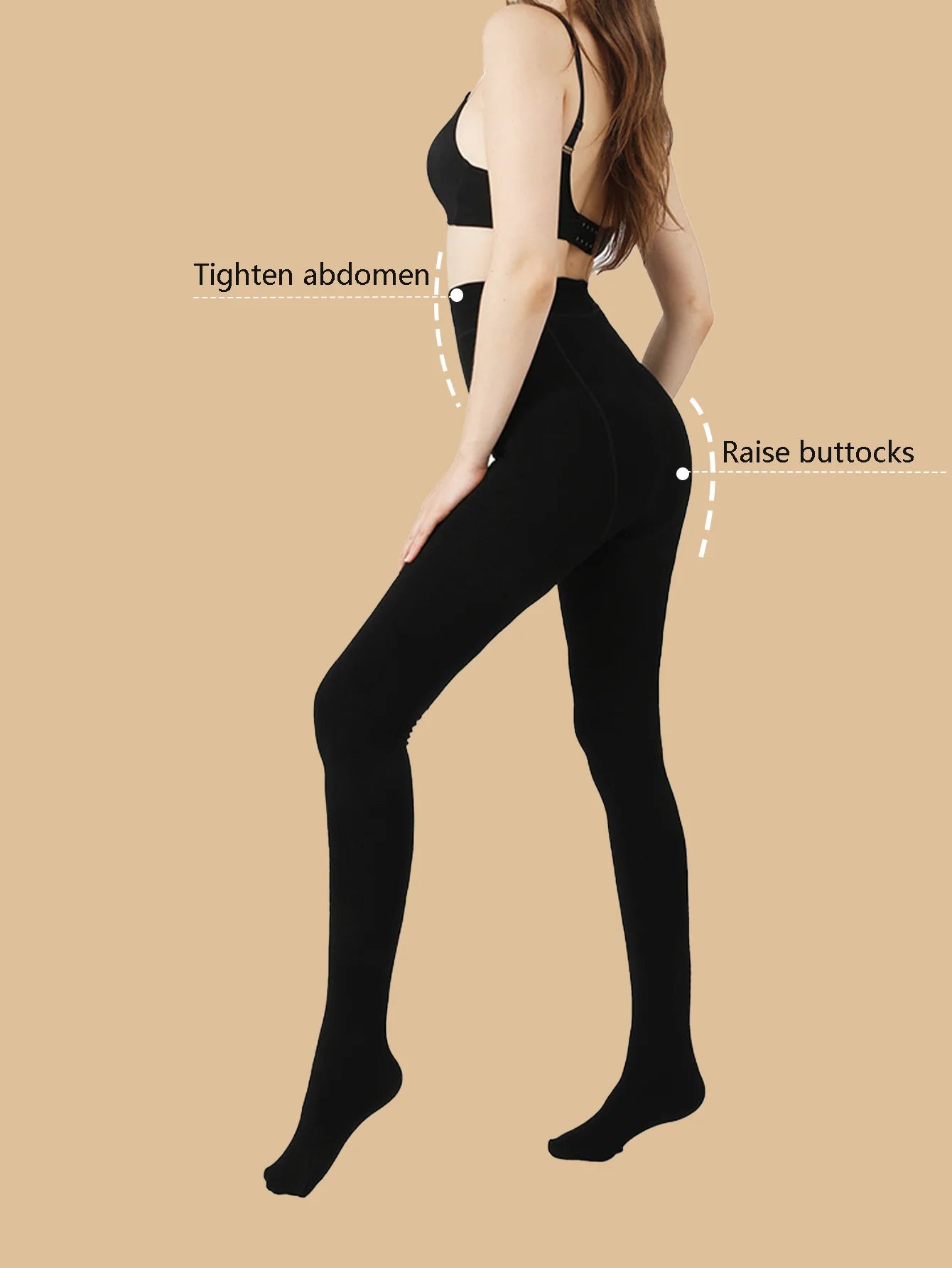 PantyLine™ Pantis Elasticadas Forradas Mujer