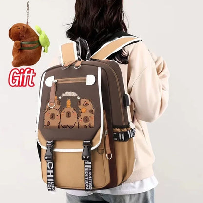 CapyBag™ Mochila Kids Capybara con Peluche de Regalo - ÚLTIMAS UNIDADES EN STOCK